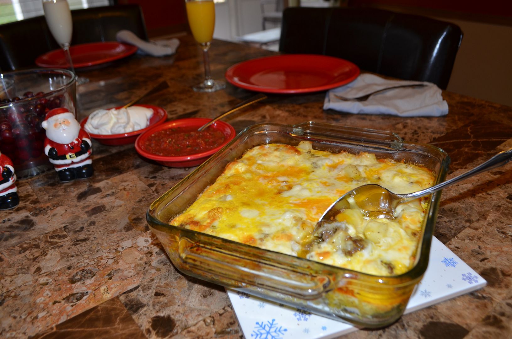 Recipe Sausage, Egg, Potato, and Cheese Breakfast Casserole Cooking